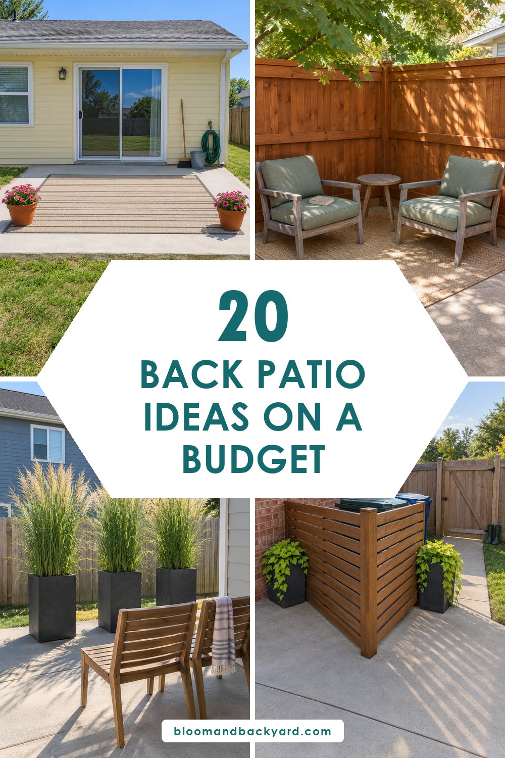 20 Back Patio Ideas on a Budget
