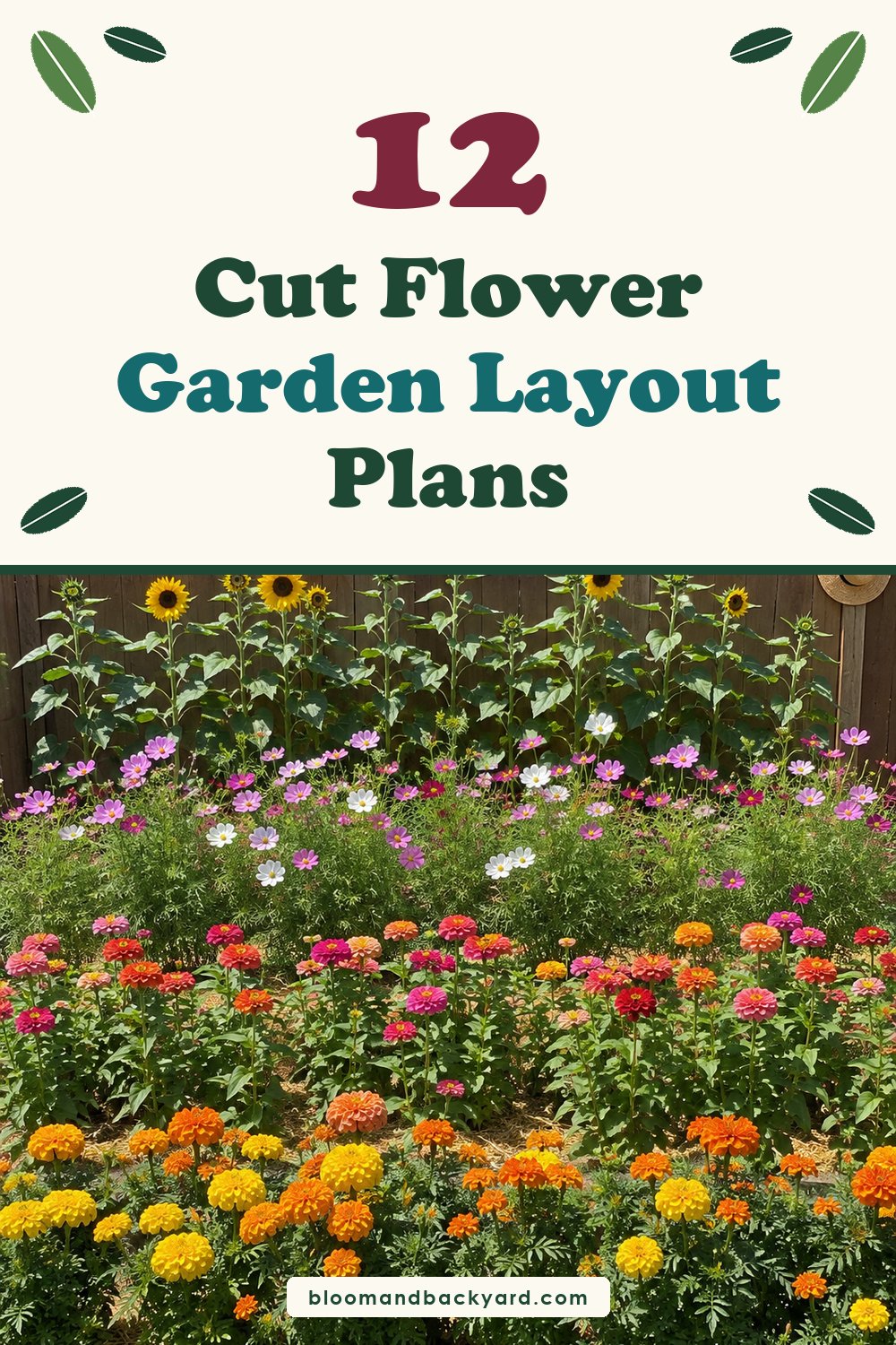 12 Cut Flower Garden Layout Plans