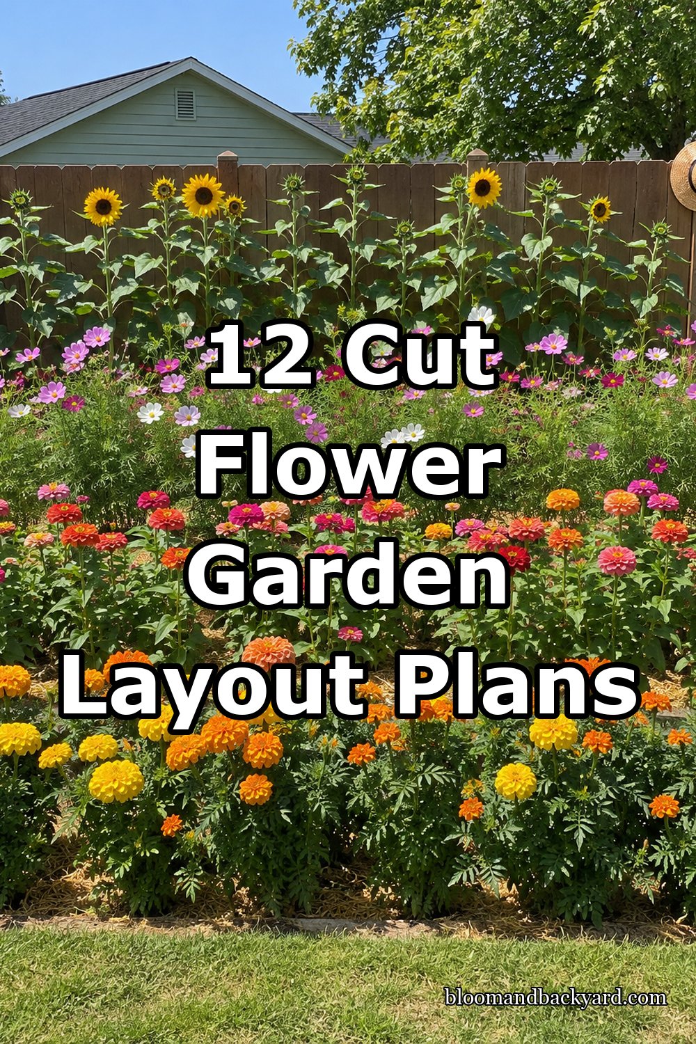12 Cut Flower Garden Layout Plans