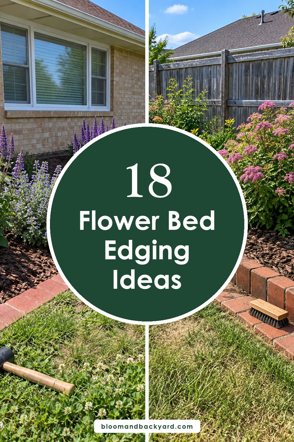 18 Flower Bed Edging Ideas