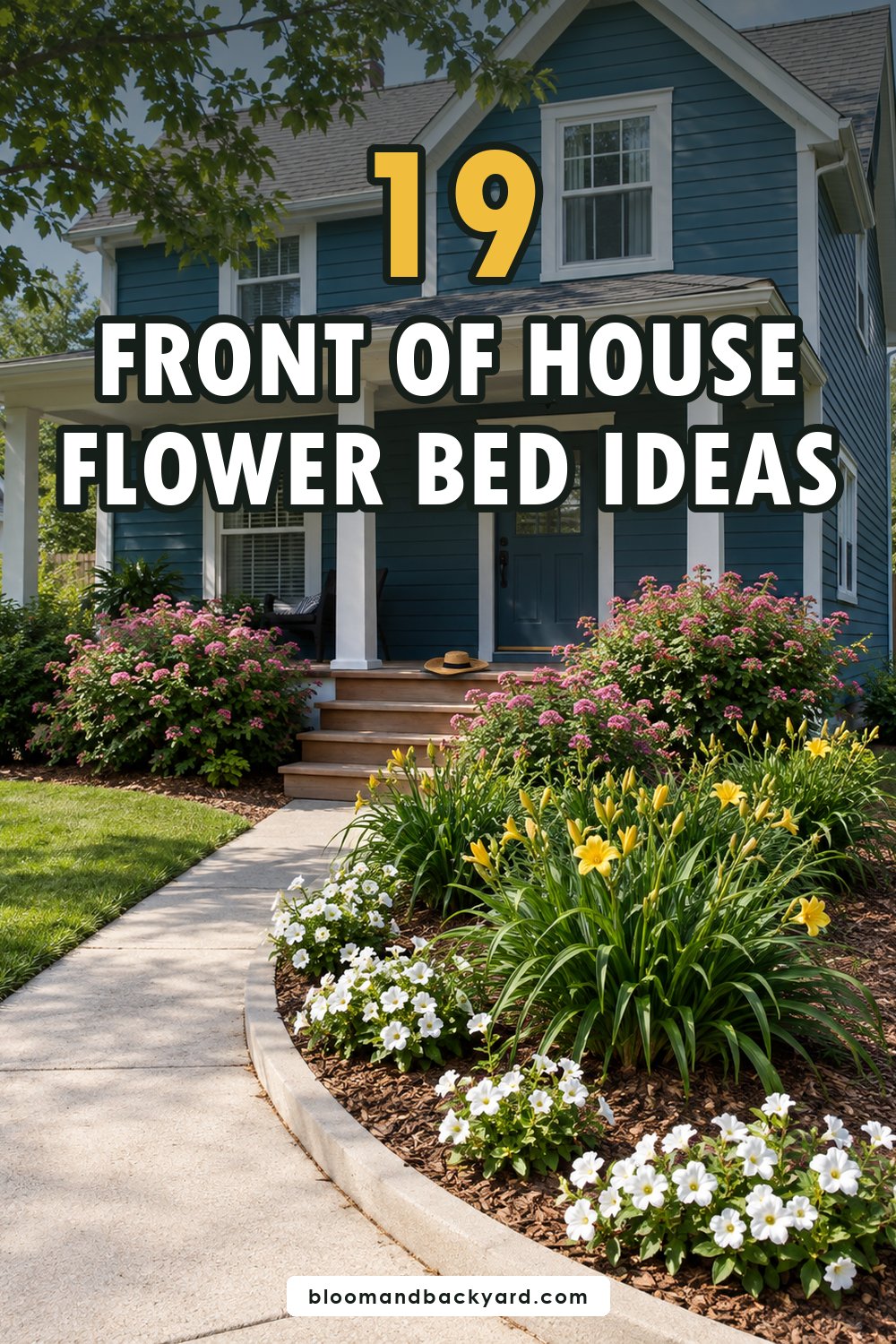 19 Front of House Flower Bed Ideas