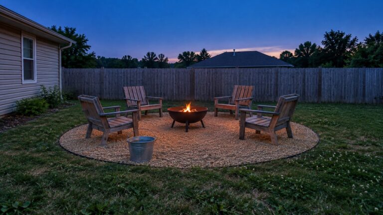 Gravel Fire Pit Area: How to Build One in a Weekend, Step by Step