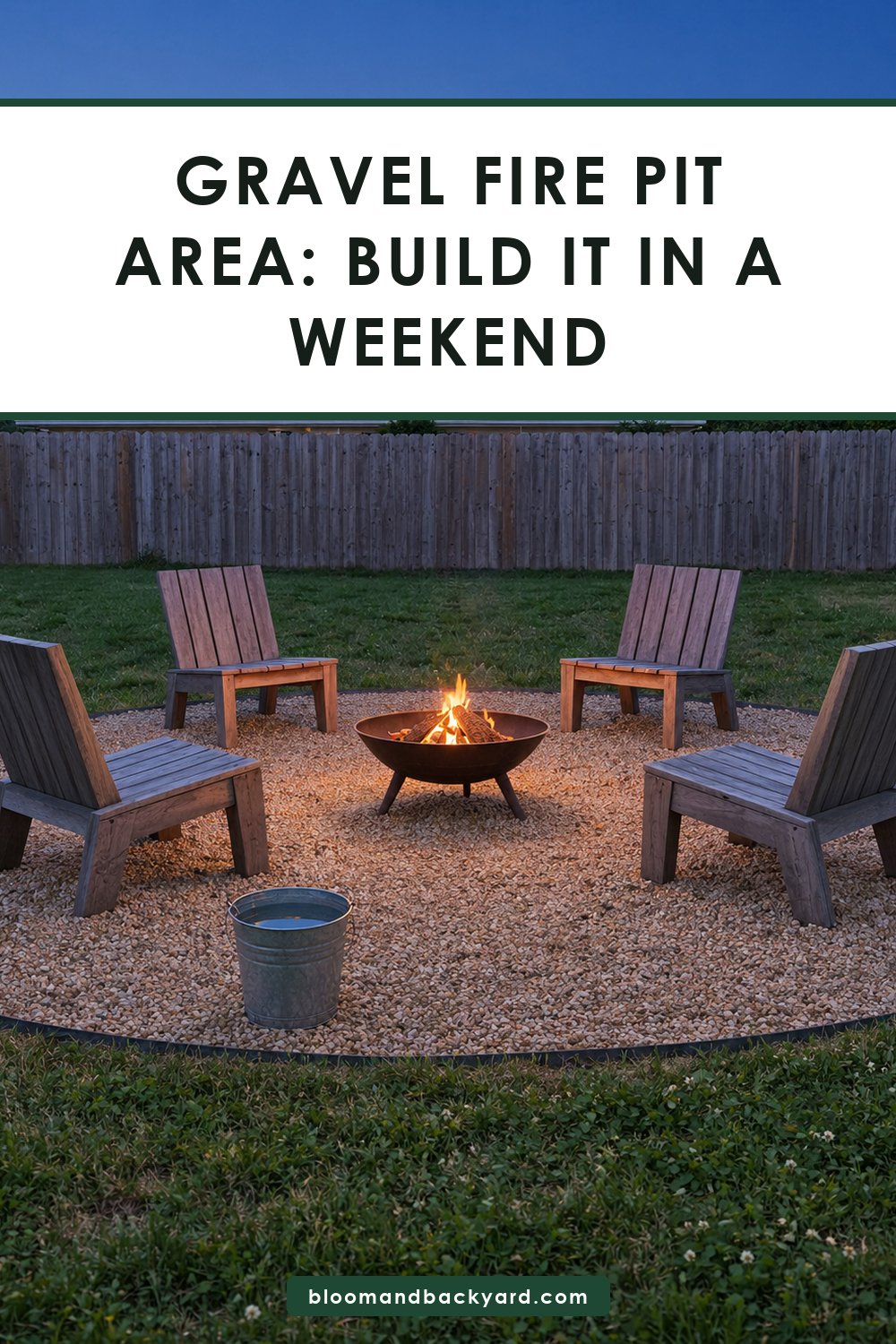 Gravel Fire Pit Area: Build It in a Weekend