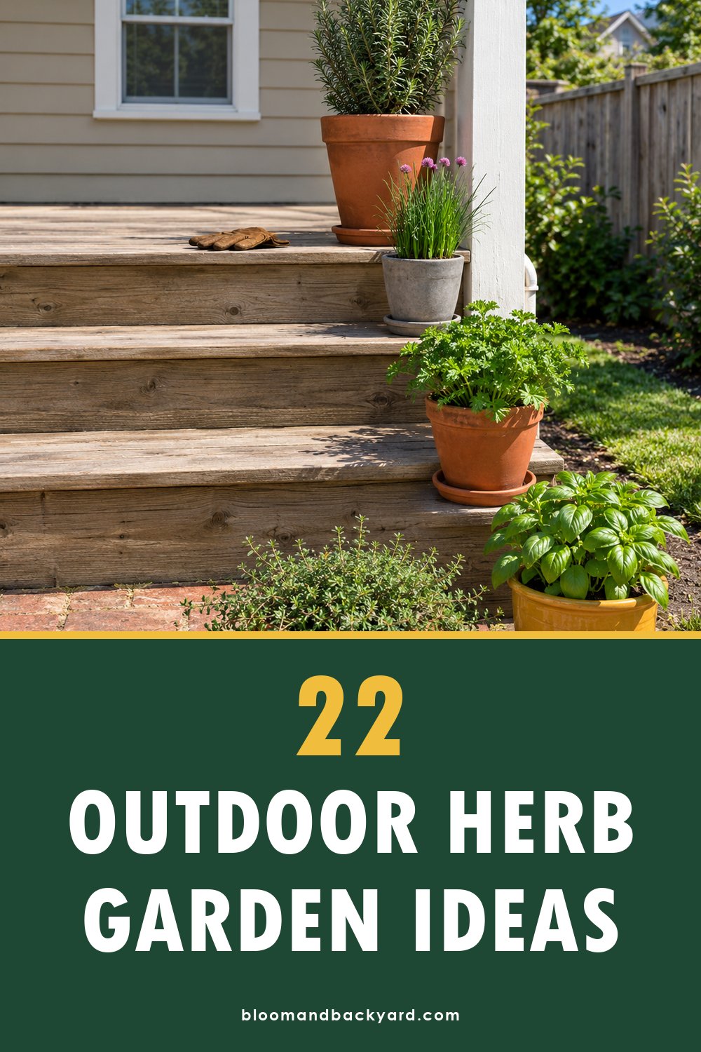 22 Outdoor Herb Garden Ideas