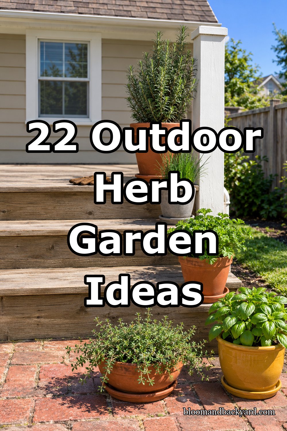 22 Outdoor Herb Garden Ideas