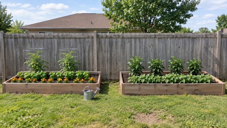 Raised Garden Beds Along a Fence: 14 Ways to Use a Narrow Strip