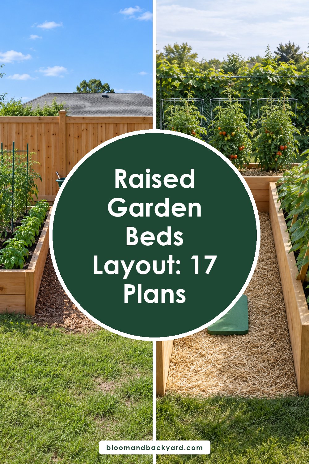 Raised Garden Beds Layout: 17 Plans