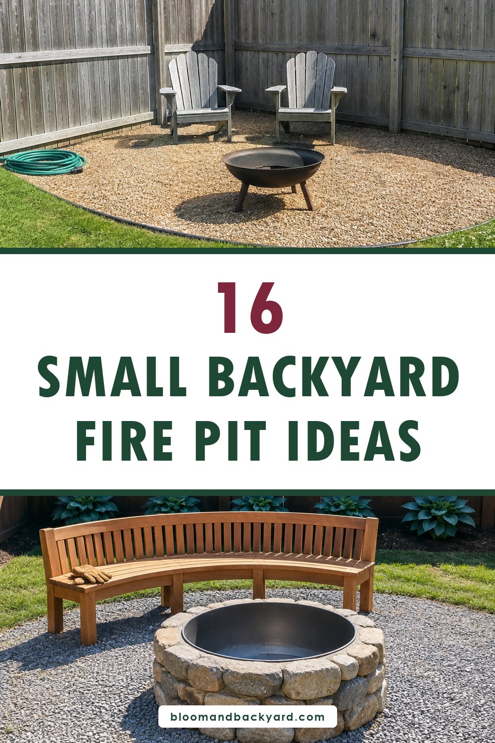 16 Small Backyard Fire Pit Ideas