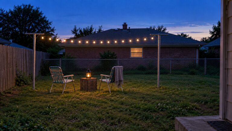 21 Small Backyard Ideas on a Budget (Easy Weekend Changes)