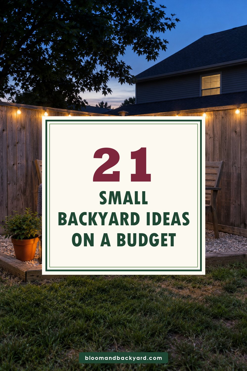 21 Small Backyard Ideas on a Budget